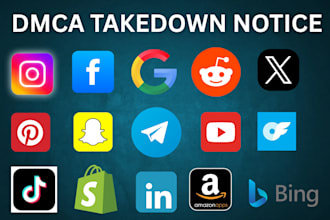 takedown content from google,tiktok,onlyfans,shopify,fb,ig,reddit,yt under dmca
