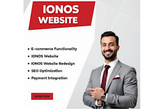 do ionos website design, ionos website redesign, ionos ecommerce website