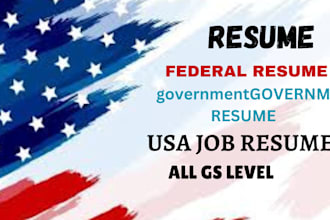 write a federal resume, usajobs, executive resume writing, for your targeted job