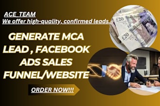 deliver verified merchant cash advance leads for mca lenders
