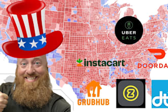 automate uber, zifty bot, uber eat bot, grabber bot, instacart bot, shipt bot