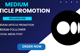 viral promote medium article, ads medium promotion clap and real followers