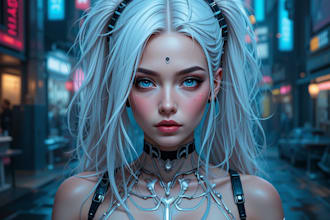 do your cyberpunk character arts