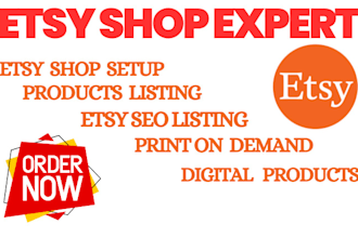 do etsy digital products etsy shop setup etsy seo etsy listing etsy banner