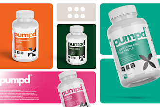 design custom supplement labels and professional product label designs