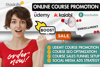 udemy online course promotion udemy course promotion udemy thinkific kabaji sale