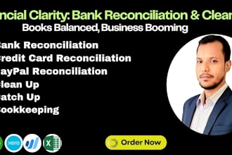 do bank reconciliation, clean up, catch up in xero, wave and quickbooks online
