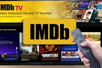 do organic promotion for your imdb movie and boost starmeter ranking and rating