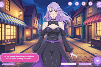 draw custom anime visual novel sprites or game characters for renpy and rpgs