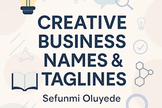 create unique business name and taglines that stand out
