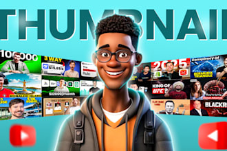 design amazing youtube thumbnail that get views