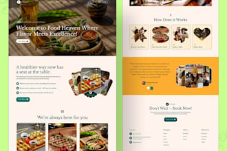 create restaurant website with online ordering using wordpress or wix