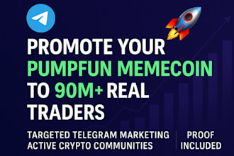 raise 500 sol telegram promotion for your pumpfun memecoin to 90m forex traders