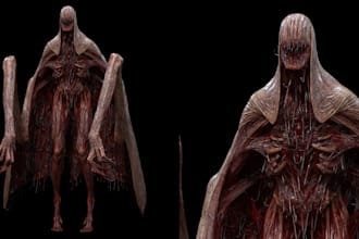 design 3d realistic game character design realistic 3d modeling 3d rigging ue5