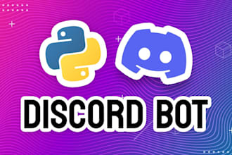 create a discord bot for you using python
