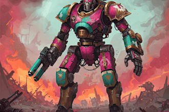draw your favorite warhammer character