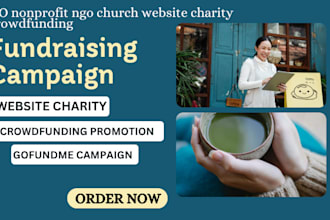 do nonprofit ngo church website charity crowdfunding promotion gofundme campaign