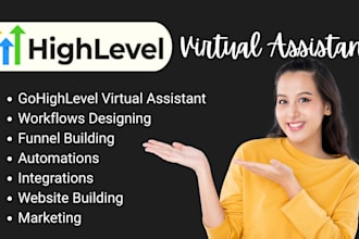 be your go high level expert with website, funnel automations and workflows