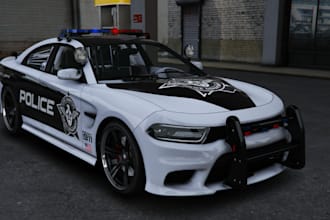 custom 3d car modeling fivem car police fivem car gta v vehicle for fivem server
