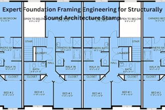 expert foundation framing engineering for structurally sound architecture stamp