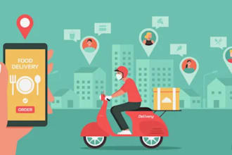 develop uber, indrive clone rideshare app with parcel delivery system