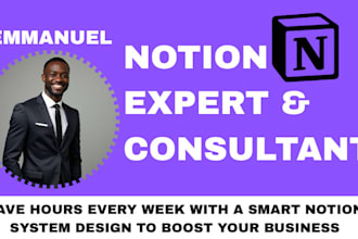create notion template, dashboard and workspace suitable for your businesses