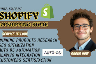 shopify virtual assistant shopify manager winning products research with auto ds