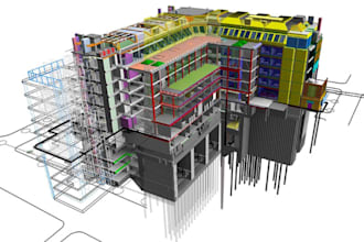 create revit bim, archicad bim, visualization bim,  struct bim from point cloud