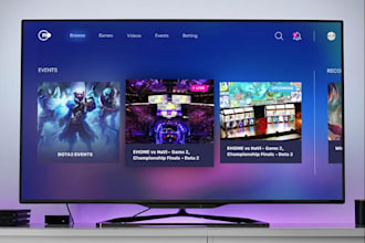 build smart tv, ott, vod, iptv, roku, lg tizen, amazon and live streaming app