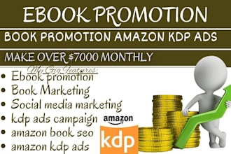 amazon book promotion book and ebook marketing amazon kdp ads kdp marketing