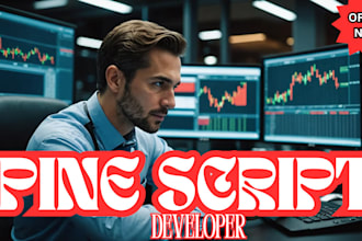 create or fix custom pine script indicators for tradingview
