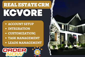 setup real estate crm kvcore lofty follow up boss chime boldtrail idx website