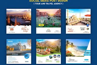 be your travel agency social media manager and content creator