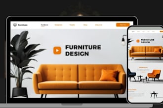 build home decor shopify store  home decor website furniture interior store