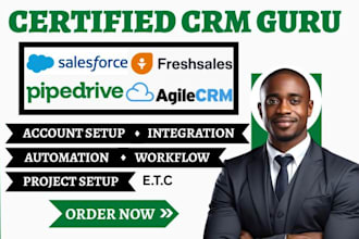 setup close io agile crm freshsales automation pipedrive integration salesforce