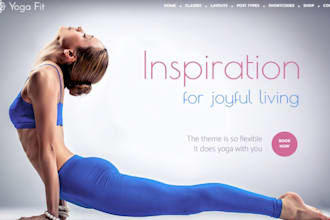 build yoga meditation website tarot website spiritual meditation fitness website