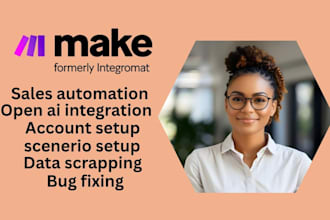 open ai automation account setup scenerio setup  data scrapping task automation