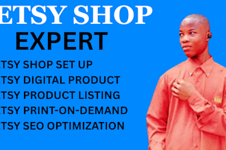 design etsy digital product etsy product listing etsy seo etsy shop set up