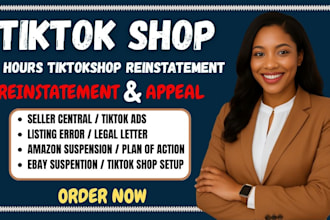 remove tiktok shop suspension tiktok shop violation reinstatement appeal letter