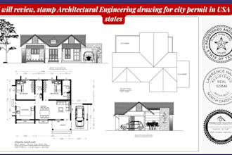 do stamp architectural drawing engineering drawing floor plan for city
