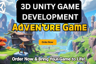 unity game developer to build unity game 3d unity game, unity game develoment