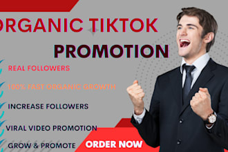 grow and promote your tiktok account followers organically