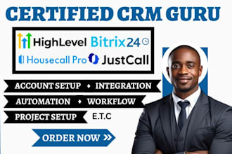 setup twilio flex justcall housecall pro automation bitrix24 gohighlevel zapier