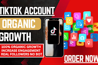 promote and grow your tiktok with real and organic followers