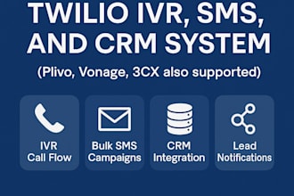 create a twilio flex call center with ivr, call routing, automation