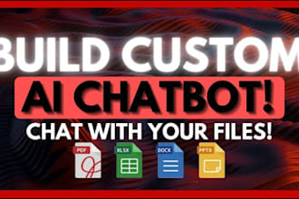 do chatbot for pdf, chat with documents, custom gpt, train voice bot, embed tool