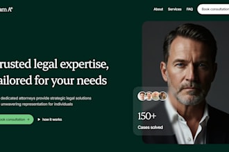 build a professional law firm or lawyer website