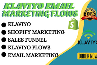 klaviyo email marketing klaviyo flows shopify email marketing sales campaign