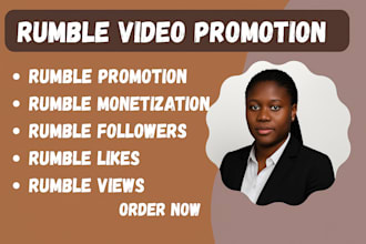 do organic rumble promotion, rumble video promotion, video seo