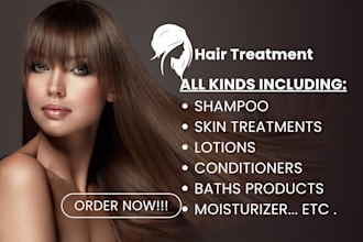 formulate african american hair care and african american skin care products